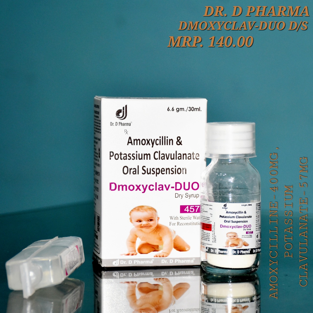 DMOXYCLAV DUO DRY SYRUP WFI